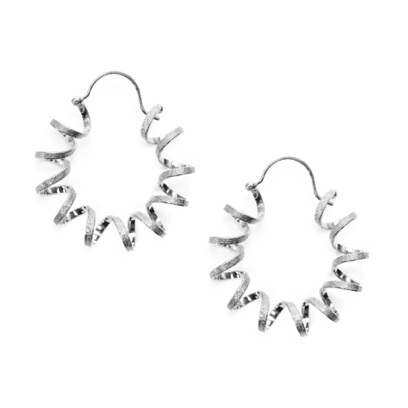 Continuous Coil Hoop Earring
Sterling Silver
ERHP06-S Continuous Coil Hoop Earring
Sterling Silver
ERHP06-S